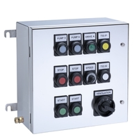 Ex e control stations can contain more than 50 operating elements.